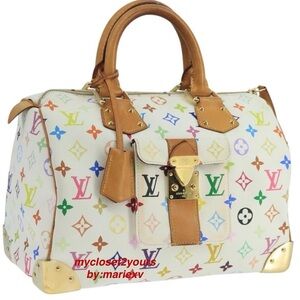 SOLD‼️Louis Vuitton Multicolor Speedy 30 Handbag